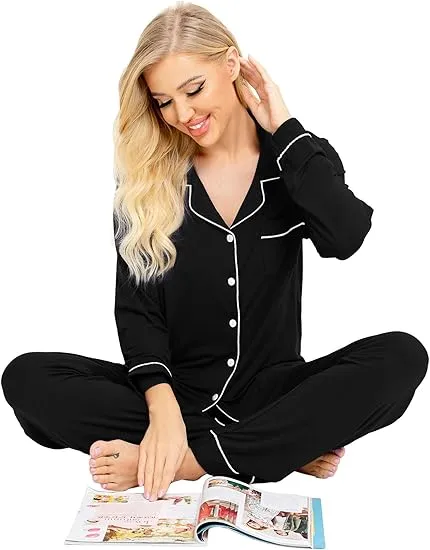 Women Soft Nightwear Pajamas Set