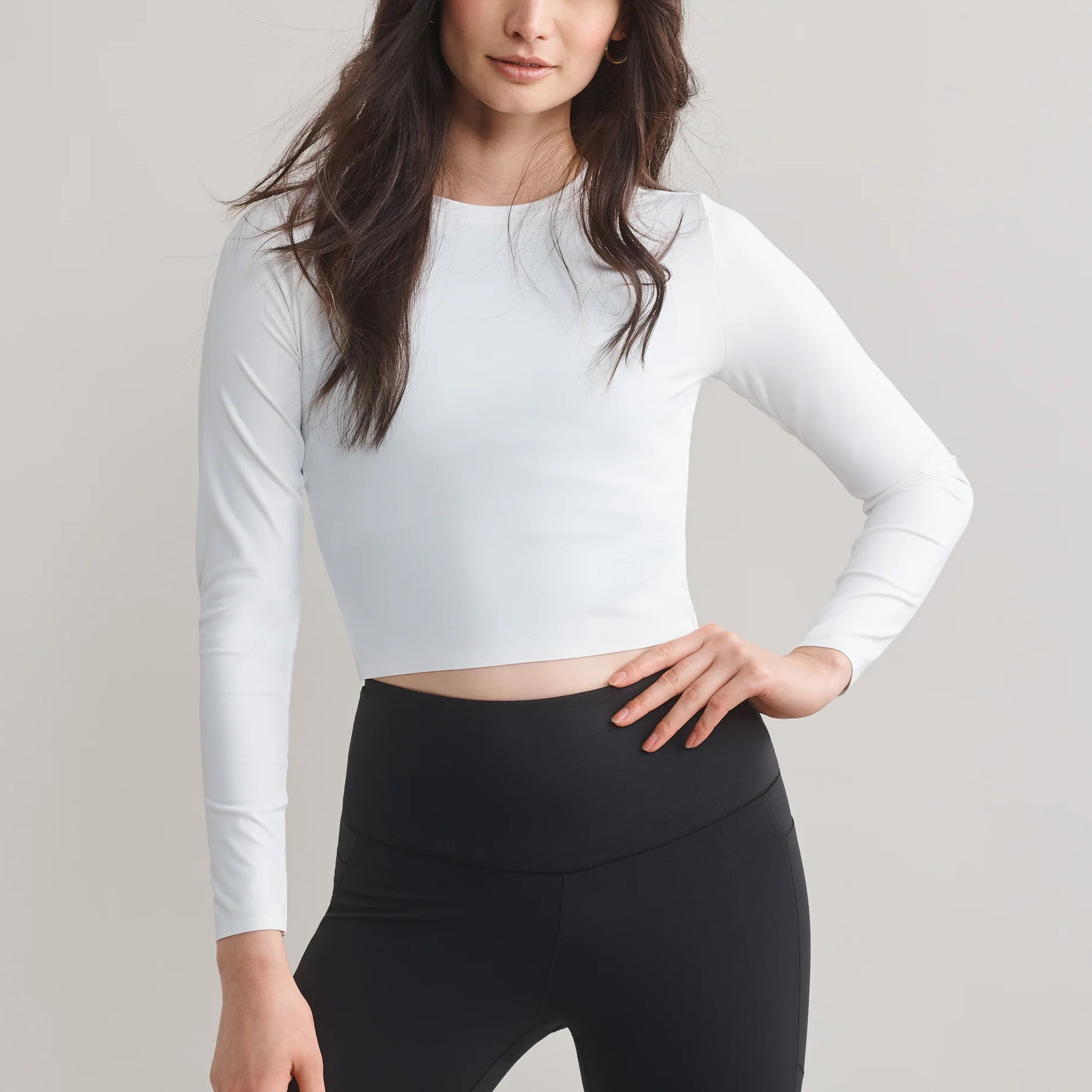 High Quality Women's Casual Summer Slim Fit Long Sleeve Soft Stretch Knitted Breathable Shirts