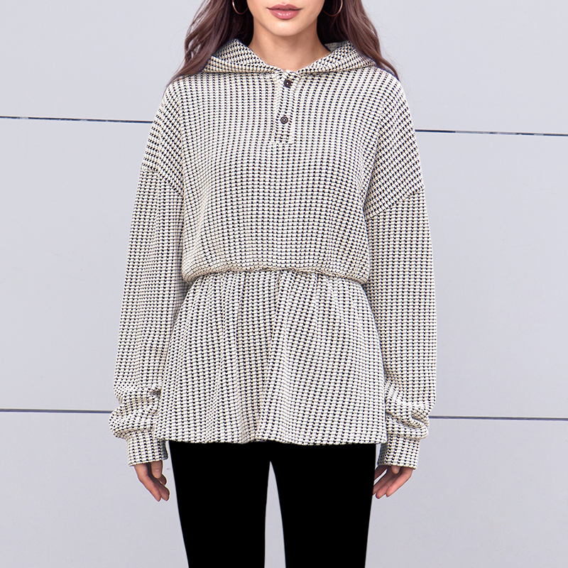 Wholesale Custom Cropped Top Hoodies for Women Plain Canvas Hooded Collar for Summer and Autumn Seasons