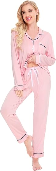 Women Soft Nightwear Pajamas Set