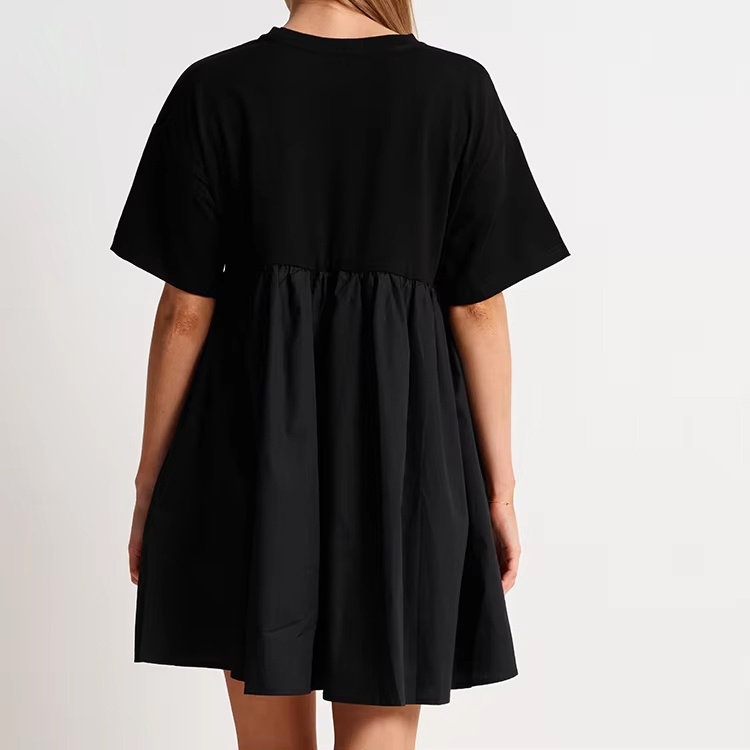 Customized Round Neck Loose and Comfortable Maternity Wear Women's Nursing Wear Fashion Breastfeeding Dress