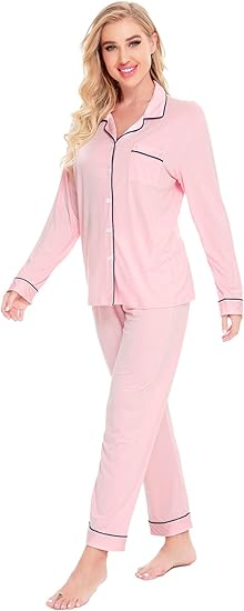 Women Soft Nightwear Pajamas Set