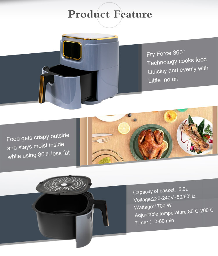 Smart Air Fryer Detail 2