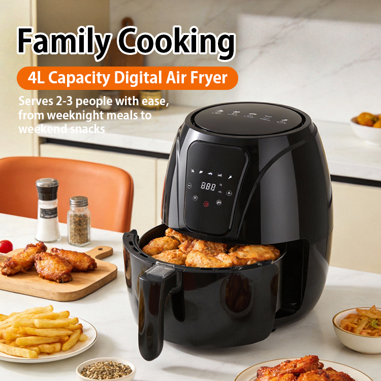 Oil Free Airfryers Capacity 4L Digital Electric Deep air Fryers