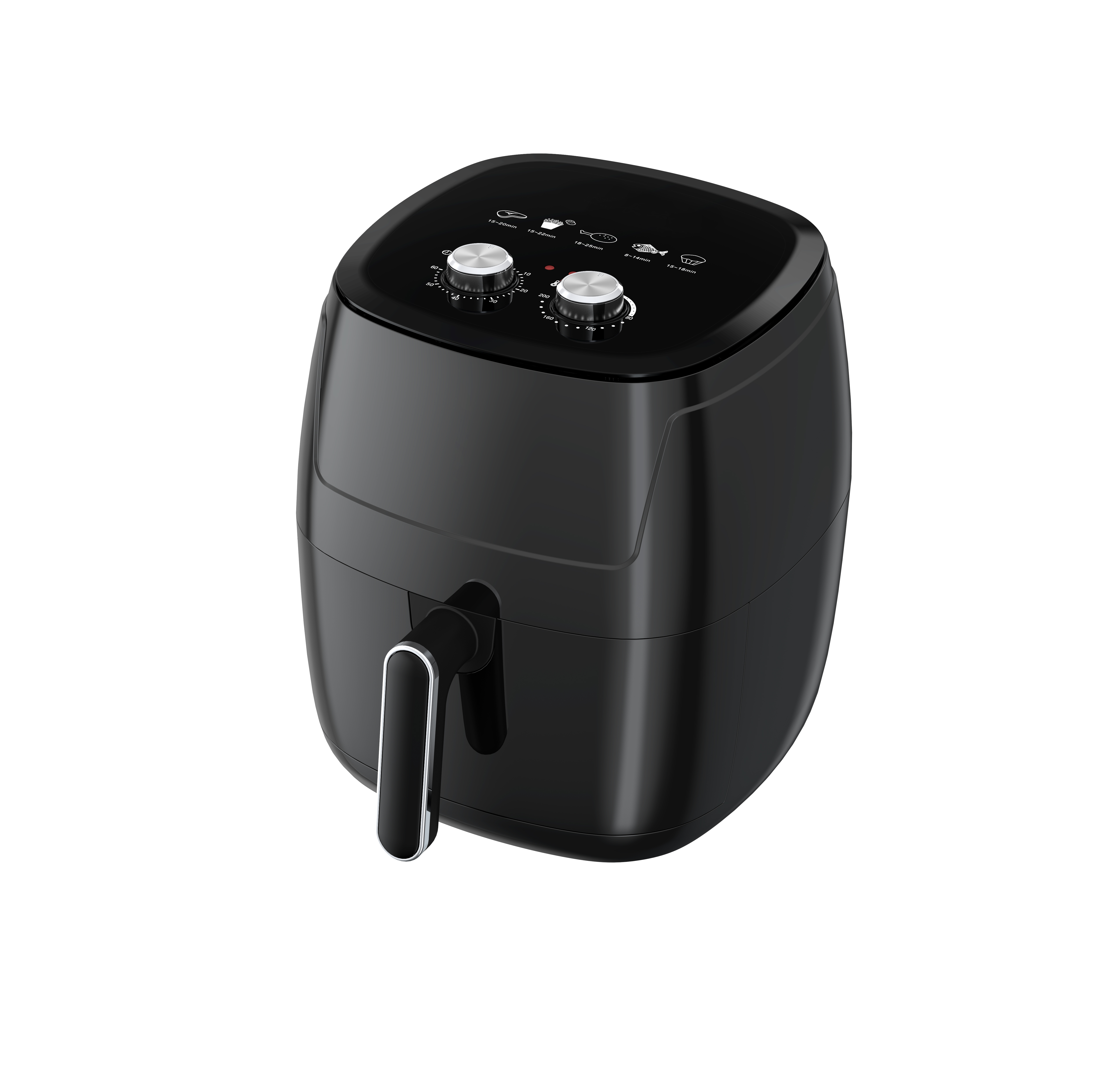 Online Shop Hot Sale Stainless Steel Air Fryer Oven Custom Oil Free Deep Fryer 5l 5.2l Air Fryer