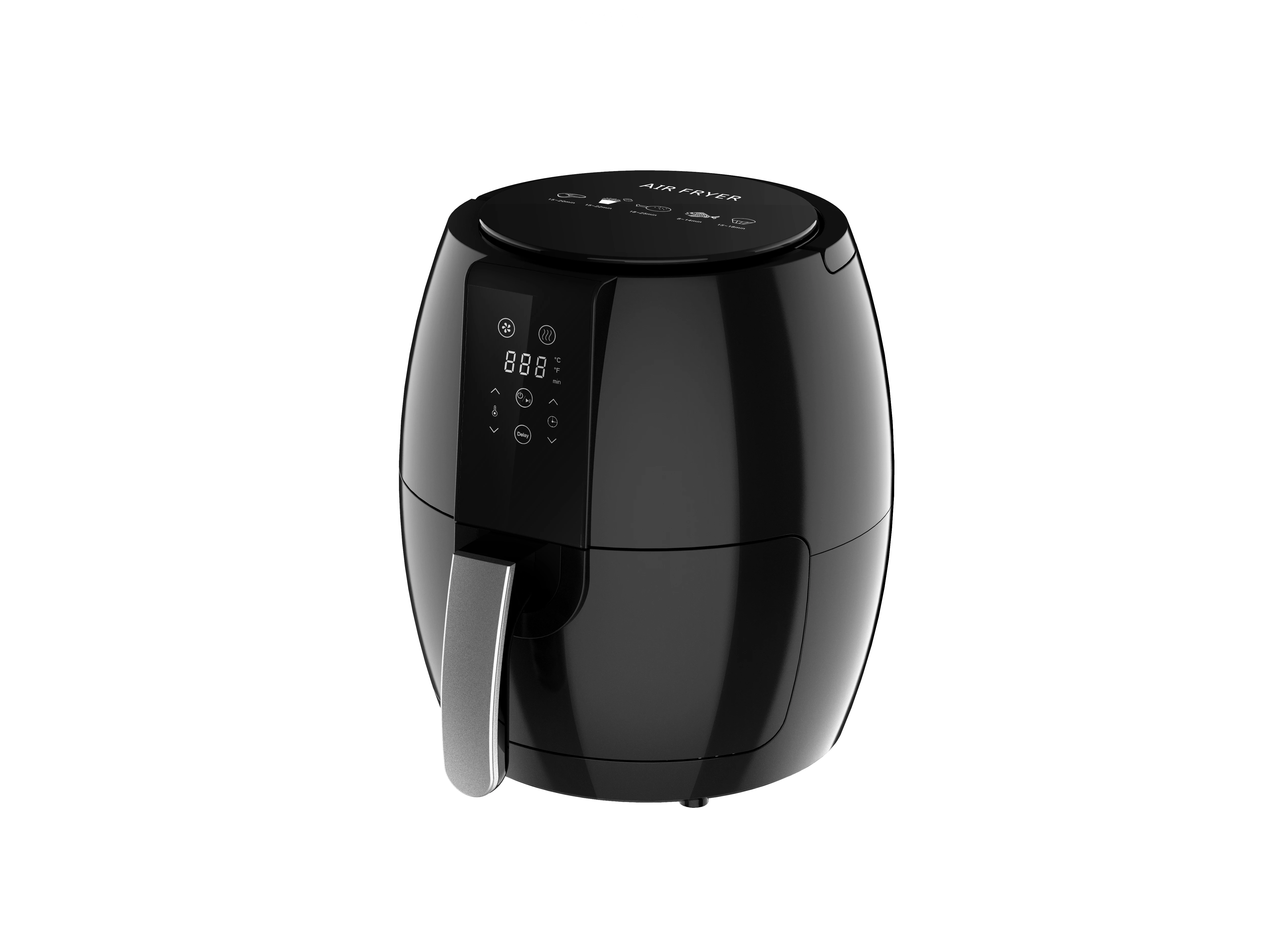 4L 5L 6L 8L 15L 8 15 Liters Litres Mini Chicken Round Vacuum Flyer Airfrayer Eletrica Cooker Dual Basket Oil Spray Air Fryer