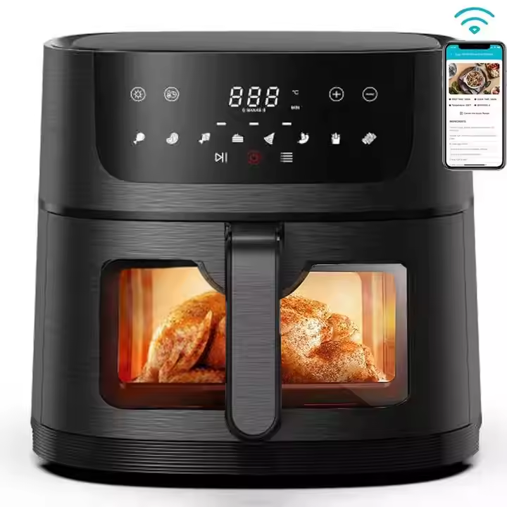 Smart air fryer features 1