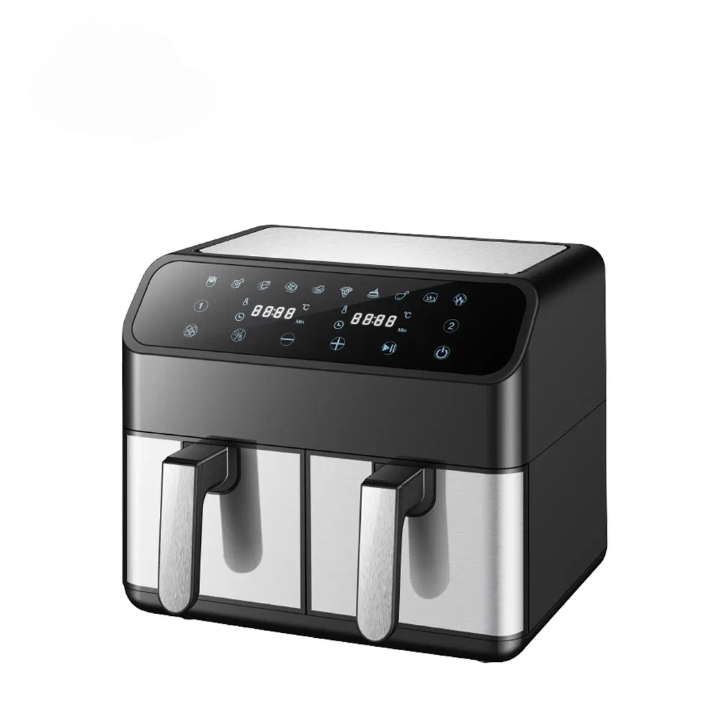Manufacturing Stainless Steel Fashionable Commercial Electric Kitchen Appliances Industrial Air Deep Fryer Chips Fryer with Digital Touchscreen