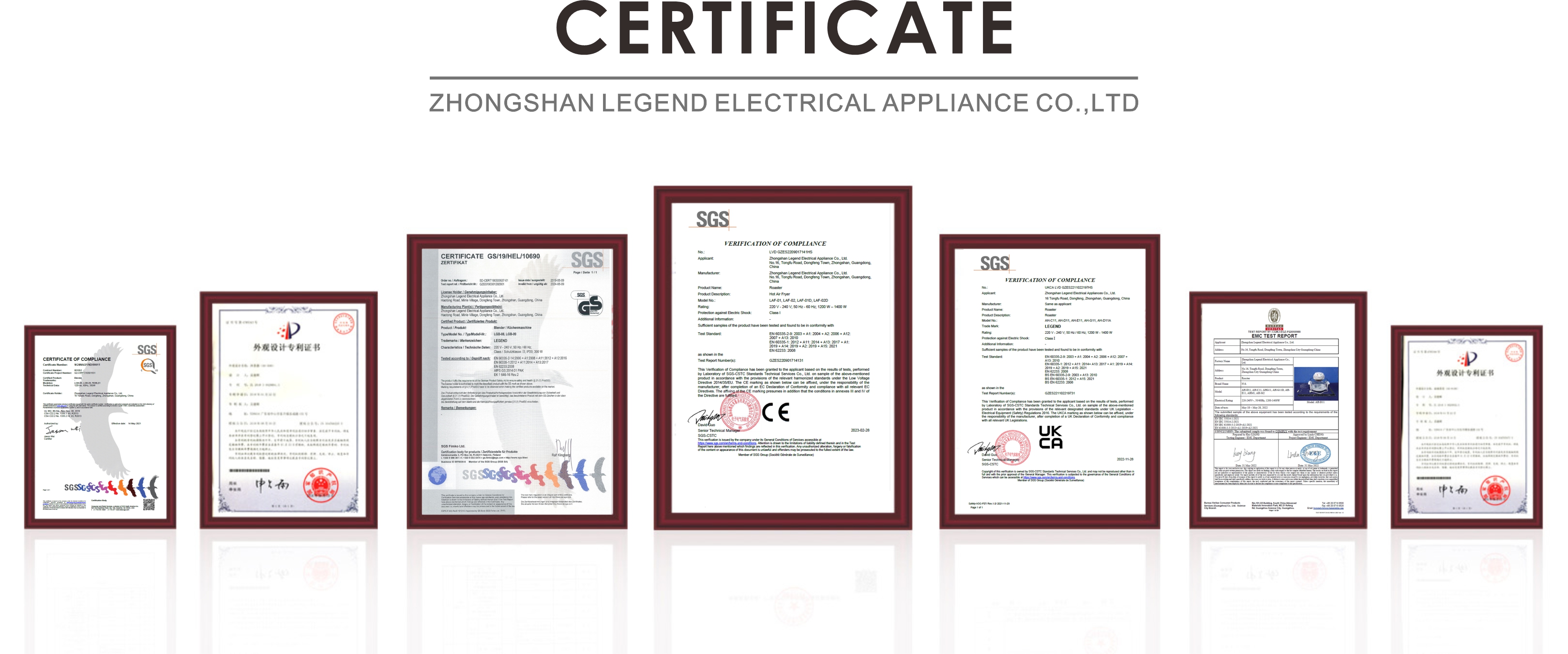 Product Certifications