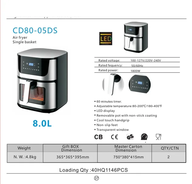 Air Fryer Features 2