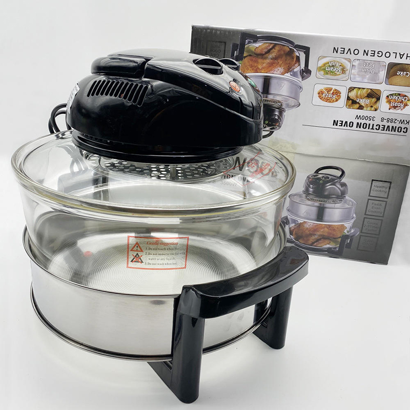12L Mechanical Control Single Pot Home Air Fryer Manual Deep Fryer Without Oil with Viewable Window KA33001