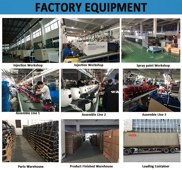 Factory assembly line and warehouse