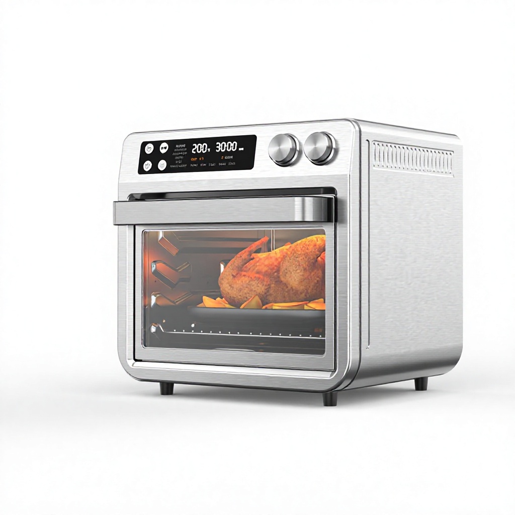 New Design Mechanical Control 25L 1000W Healthy Air Oven Fryer Electric Multifunctional Air Fryer Oven