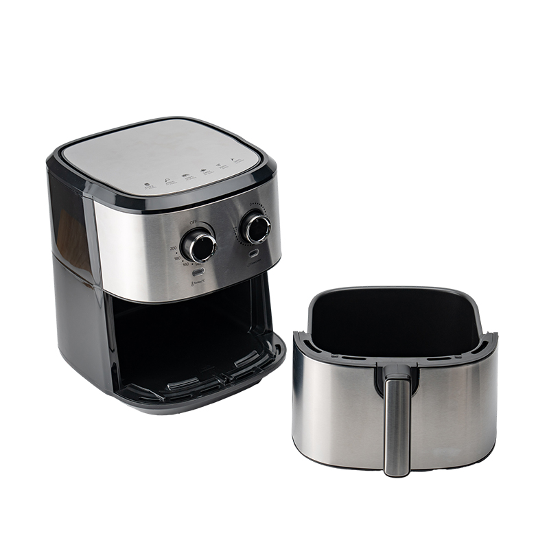Powerful 1700W 6.5L Air Fryer Mechanical Freidora De Aire, Oilless &amp; Smokeless, Ideal for Kitchen and Restaurant