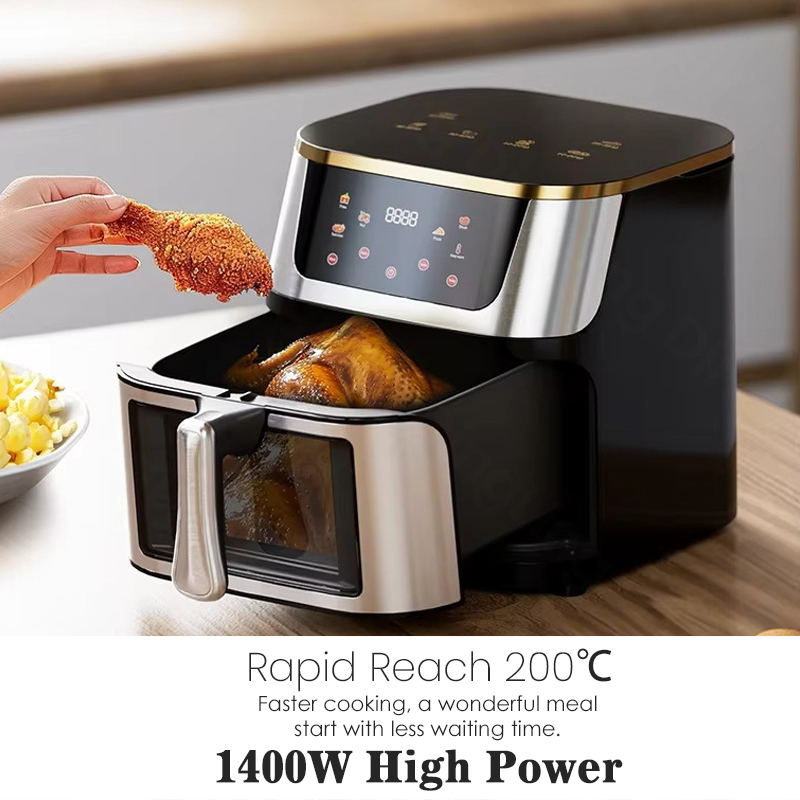 Air Fryer Cooking View