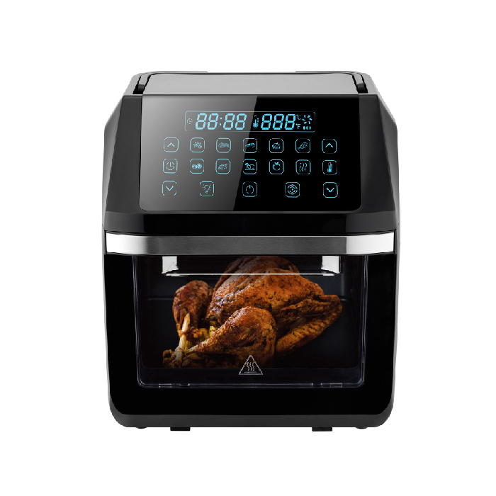 9 in 1 Multifunction 12L Digital Air Fryer Oven Commercial Cooker Rotating