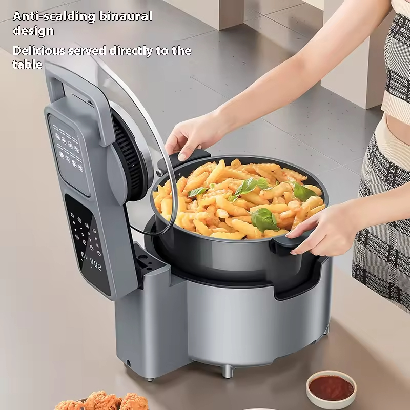 Compact Steam 8L Air Fryer with Digital Control for Hotel Car RV Commercial Household