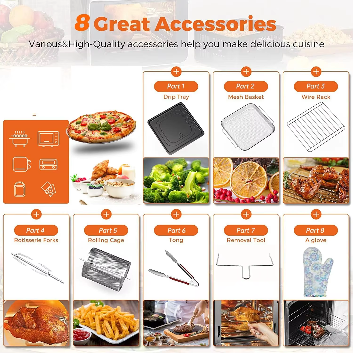 13L Capacity Dual Zone Air Fryer