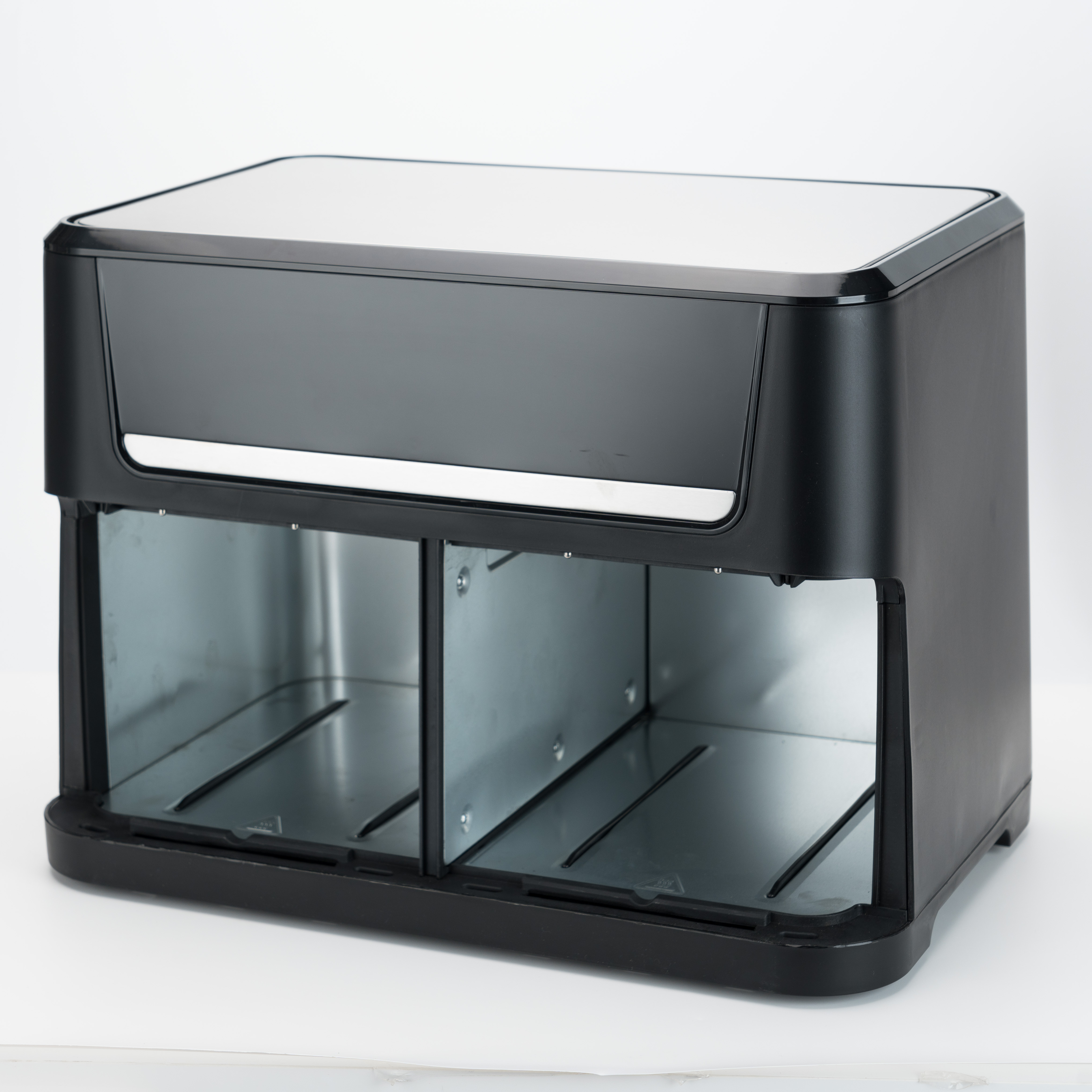 2800W 1700W High Capacity Non-Stick Surface Cooking Oven Stainless Steel Intelligent Air Fryer with Visible Window