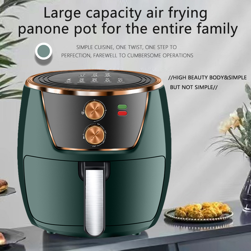 Professional Wholesale Household Kitchenware High Quality air Fryer 2023 Latest 6L Electric air Fryer Oven