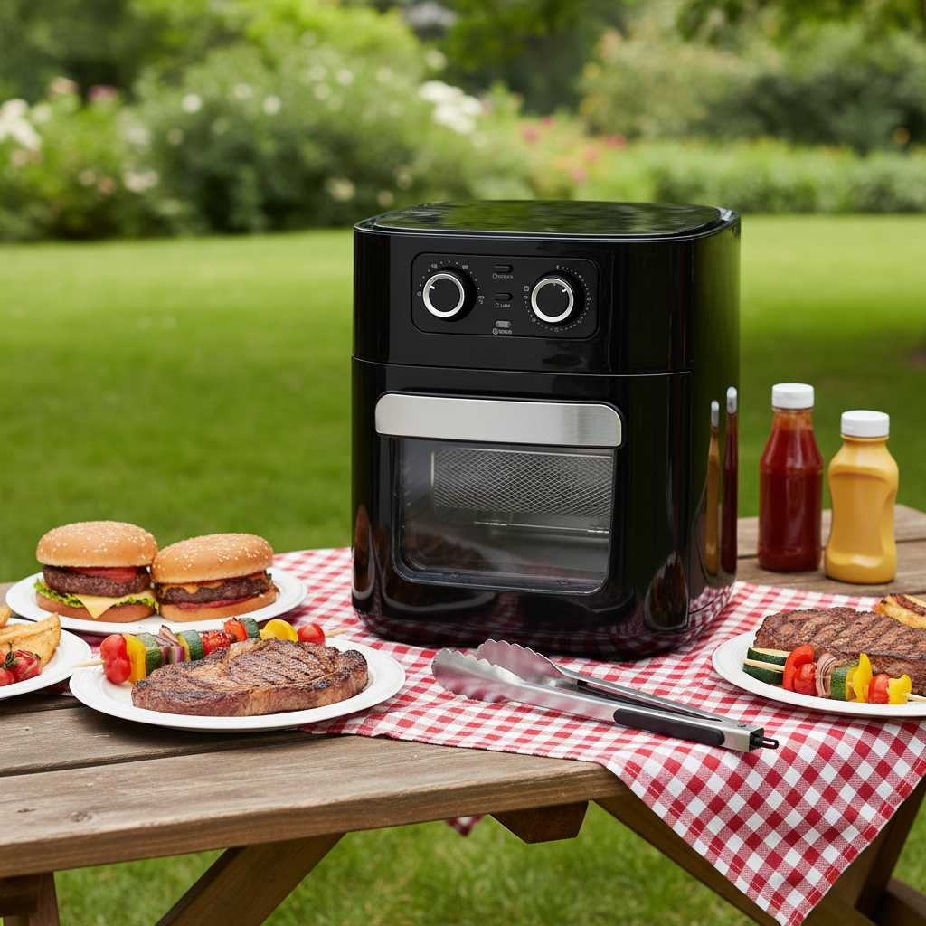 10L Household Digital Control Non-Stick PTFE Energy-Saving Freidora De Aire No Oil Mechanical Electric Air Fryer Oven