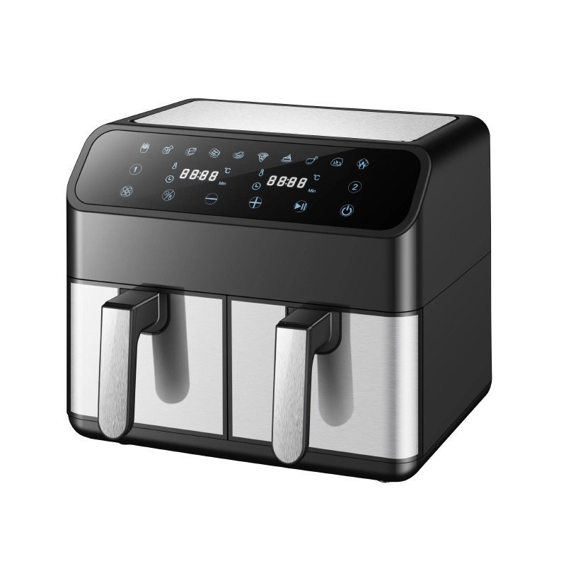 air Fryer Home Multifunctional Double Compartment 8L Large Capacity Electric Fryer Intelligent French Fry Electric Oven Machine