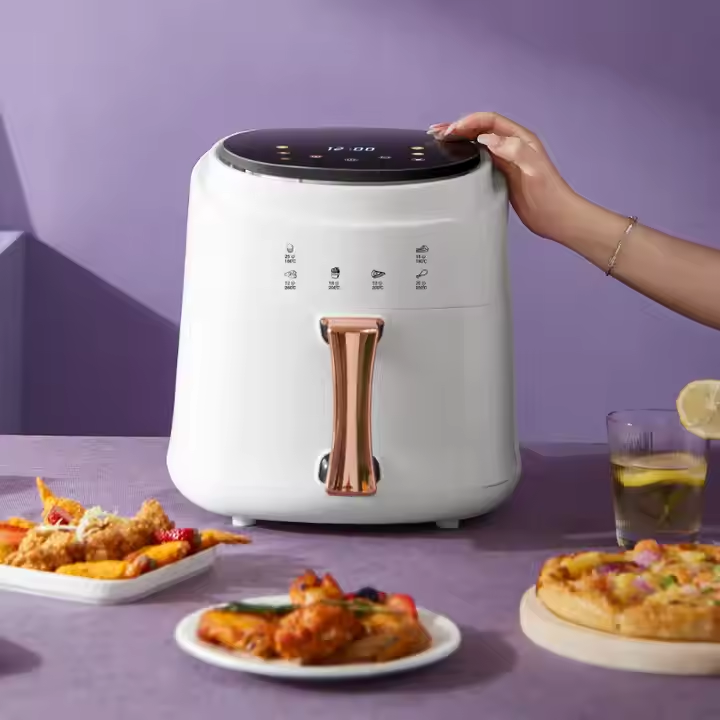 2025 Smart air Fryers Oil Free Cooking Electric Oil Free Cooking Touch Control Household air Fryer