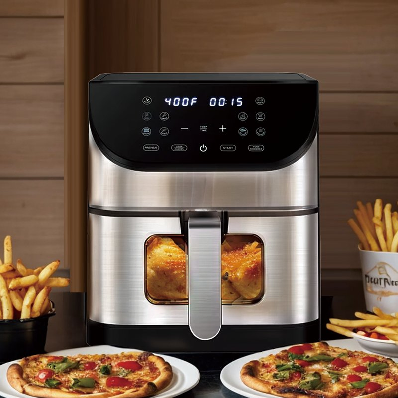LCD Display Commercial Smart Home Appliances Air Fryer Digital 6L Electric High Quality Oven Air Fryer Ka04002