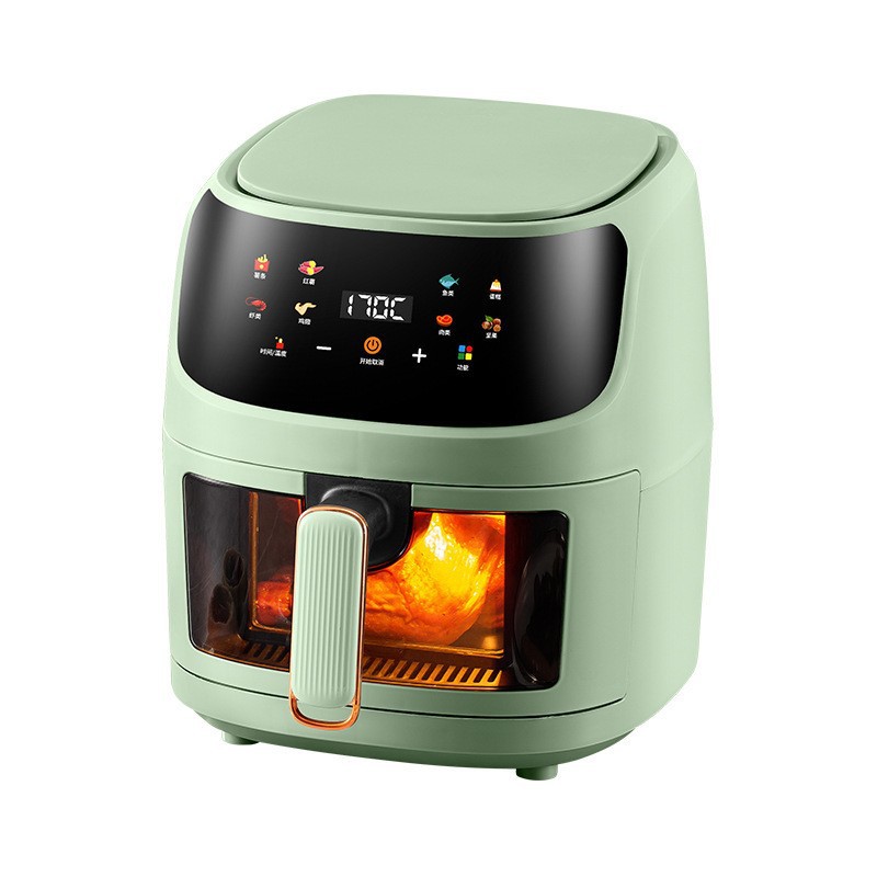 Custom Logo Manufacturer Home Kitchen Easy Cooking Nonstick 8l Smart Electric Digital Touch Screen Air Fryer
