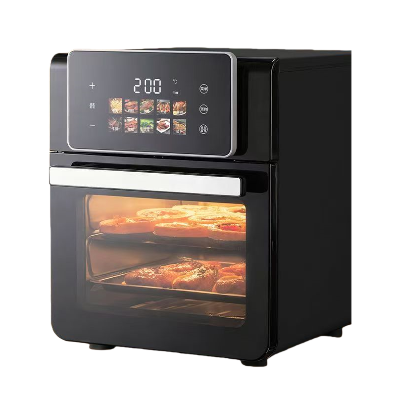 10L/12L Large Capacity Square Electric Air Fryer Oven - Digital Control Smoke-Free Multifunctional for Household