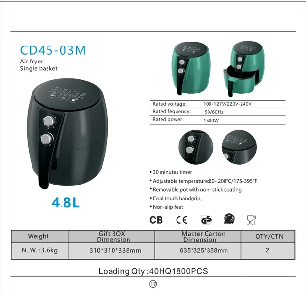 Air Fryer Usage 2