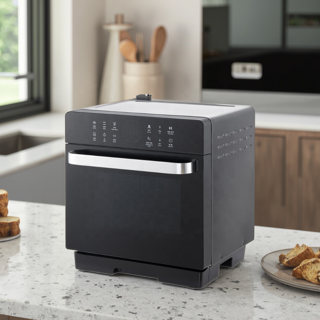 Multi-Functional 304 Stainless Steel 20L Electric Air Fryer Steam Oven App-Controlled Digital Control Overheat Household Outdoor