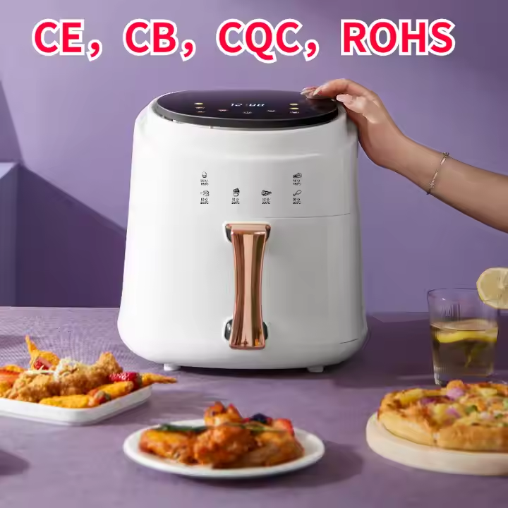 2025 Smart air Fryers Oil Free Cooking Electric Oil Free Cooking Touch Control Household air Fryer