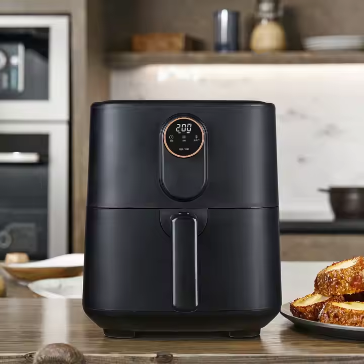 7L Large Capacity 1700W Digital LCD Touch Screen Air Fryer Intelligent Electric Efficient Cooking for Home and Hotel Use
