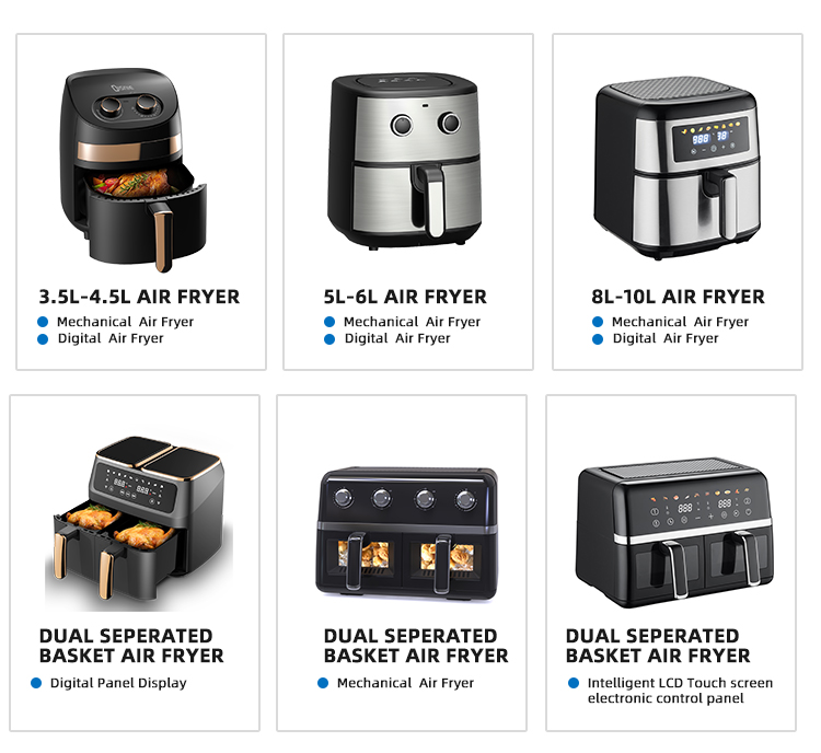 Air Fryer Size Variations