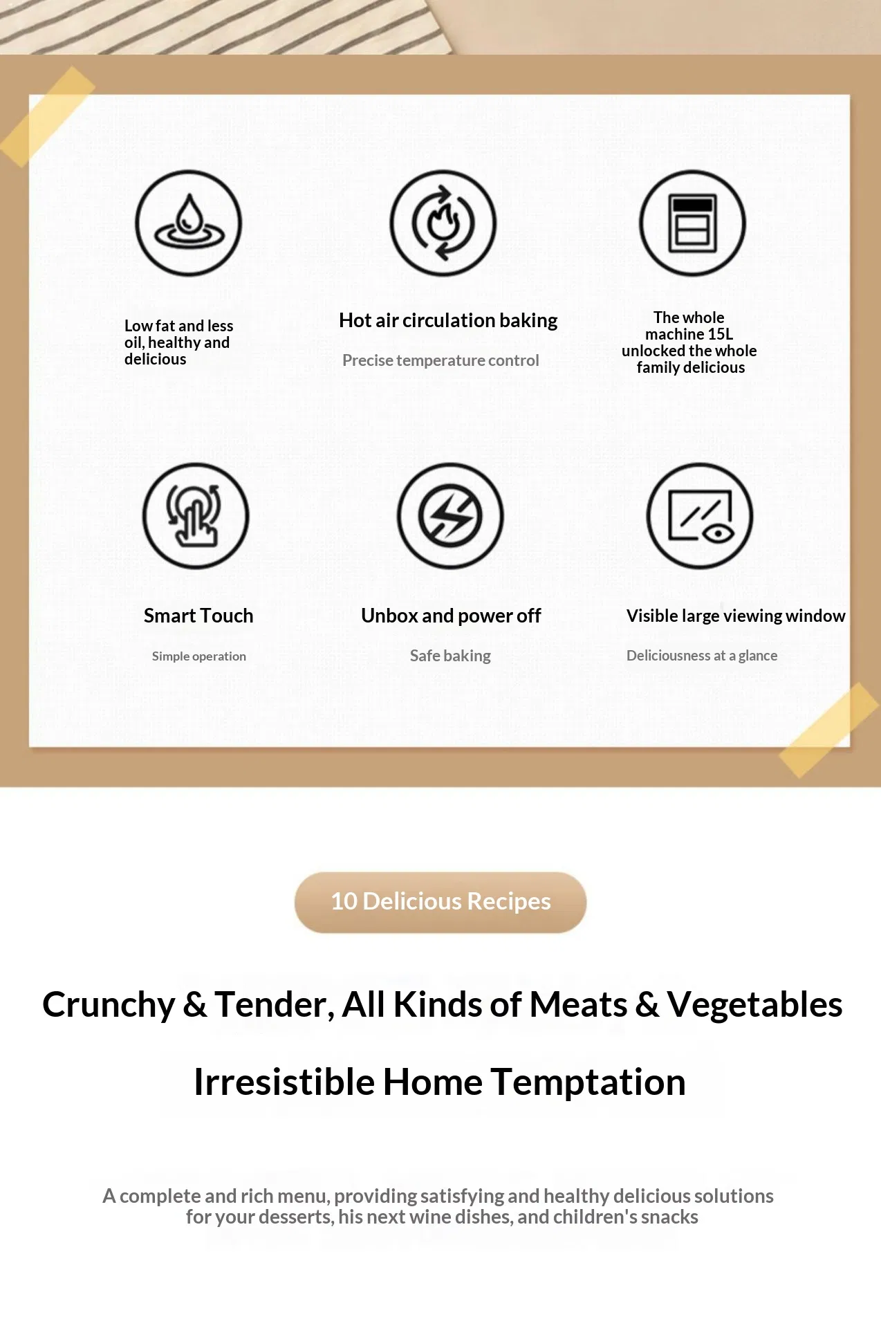Commercial Air Fryer Feature 2