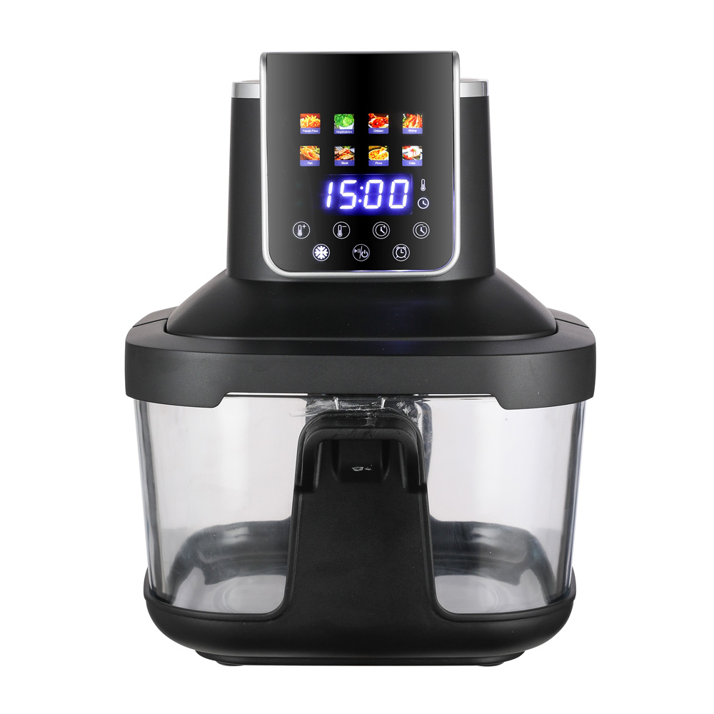 6l Modern Crispy Portable Air Fryer 8-in-1 Digital Control Space Saving Compact Design 360&deg; Visual Window Smart Touch Screen