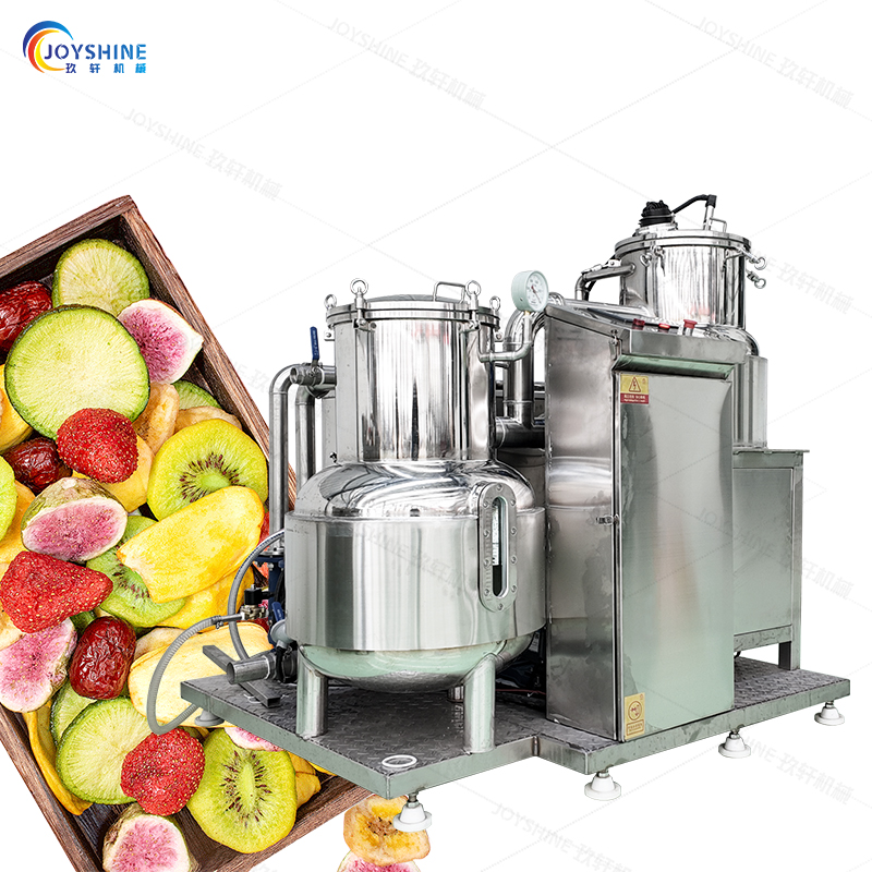 Fruit Fryer Mini Automatic Industrial 12 Ltr Vacuum Frying Chip Fry Machine For Fruit Crisp And Veg
