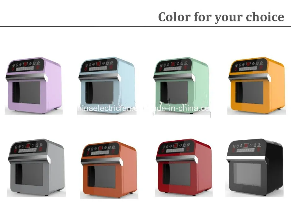 2022 New Designed Air Fryer Convection Toaster Oven with Rotisserie