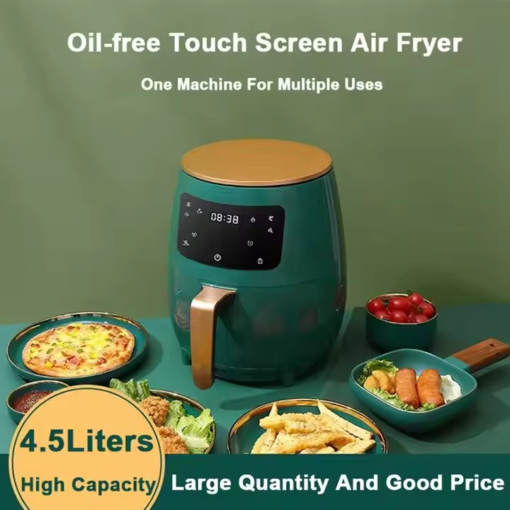 No Oil Air-Fryer New Kitchen Appliances 4.5L Small Multi Function Mini Portable Hot Commercial Potato Chips Air Fryer Machine