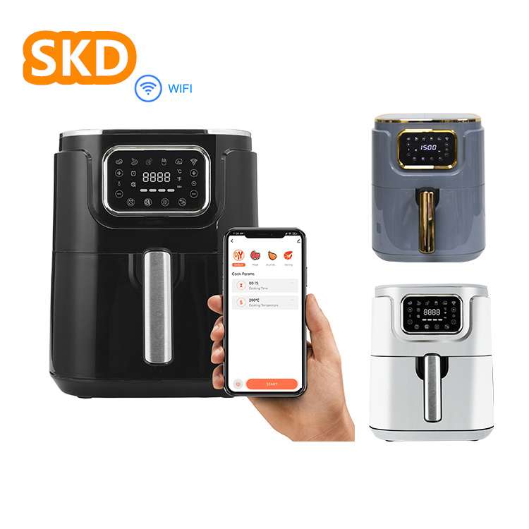 12 in 1 Smart Latest air Fryer with Wifi Function TUYA APP 5Liter 1700W WIFI APP Control Reminder air Fryer