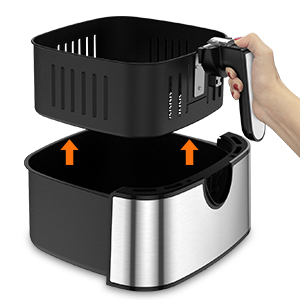 Wide Handle & Non-Slip Base