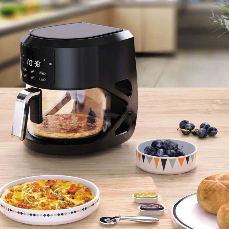 Kitchen Appliance Healthy Oil Free Cooking Fryers Digital 5L Commercial Touch Screen Air Fryer