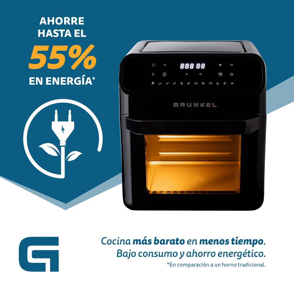 Grunkel Air Fryer 12L 1500W Digital Control Multi Function Oven