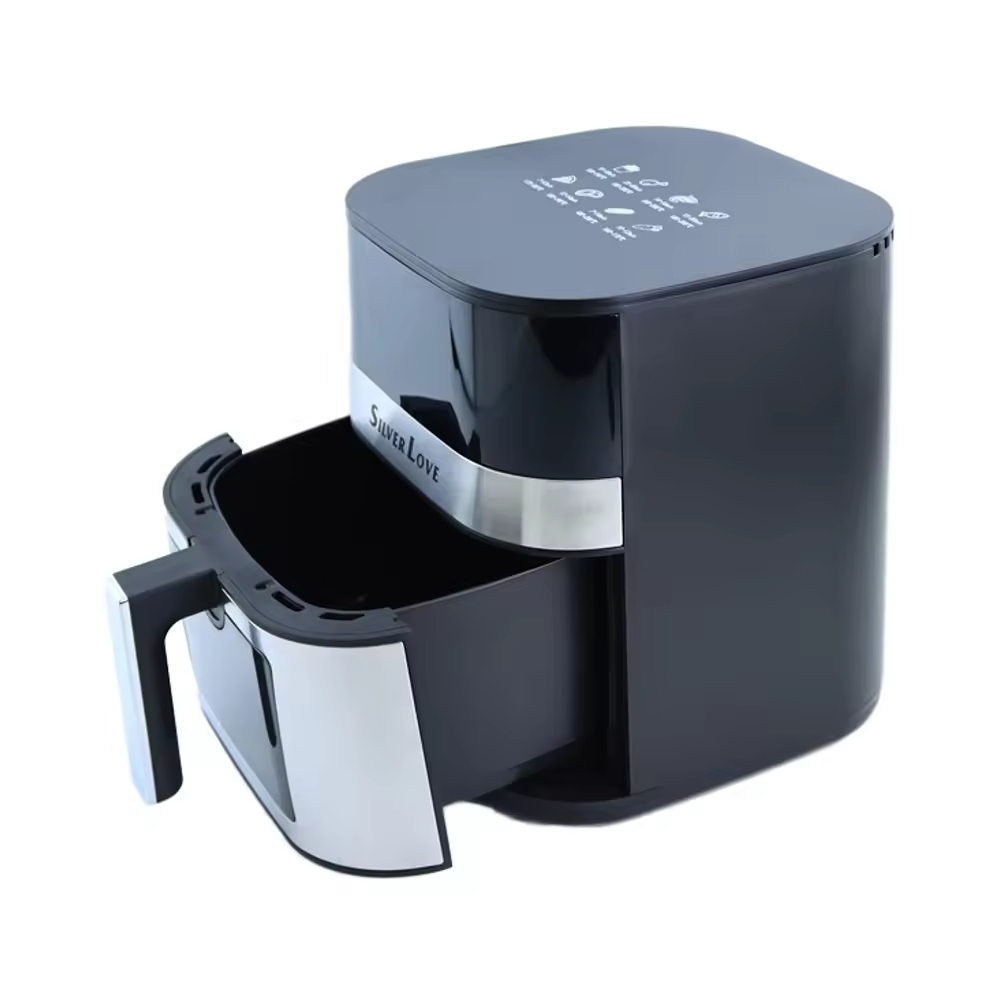 PBT Material Large Capacity Modern Square Air Fryer Oven for Household Car Outdoor for Chef &amp; Hotel Electric Power Source