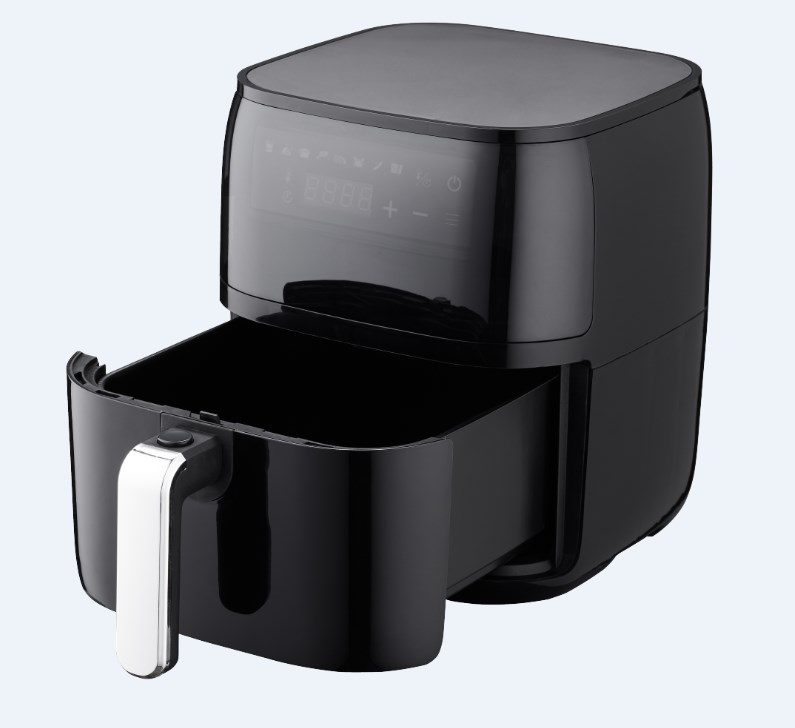 Wholesale Modern 5L Electric Air Fryer with Smart Touch Screen Display Deep Square Hot Oil Free for Household &amp; Hotel Use