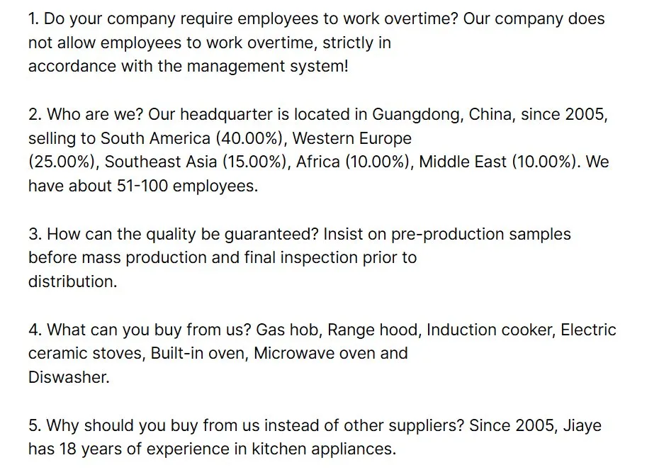 Frequently Asked Questions
