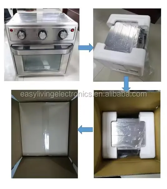 Household Electric Air Fryer Oven Convection Countertop Toaster Oven
