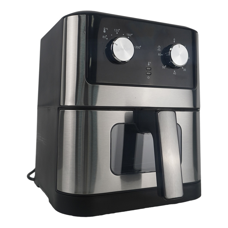 NEW Hot Seller Electric Touch Screen Cheap 3 in 1 Air Fryer Black Smart No Oil Air Cooker Deep Fryer WIFI Control Smart Fryer
