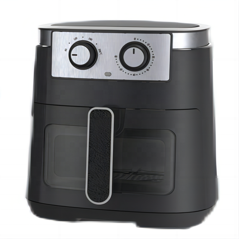 Zehui Factory Directly Compact Connected 5L Hot Air Fryer Mechanical Control Plastic Square Shape for Home Hotel Use